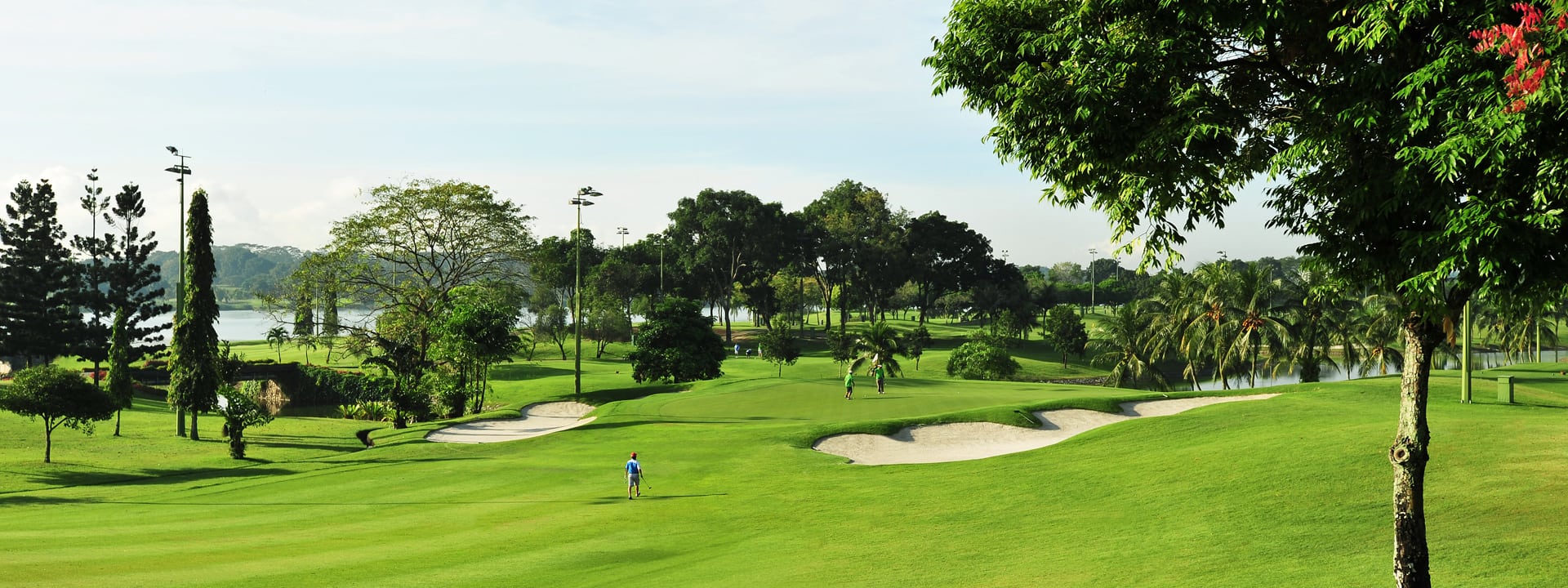 Golf course at the Orchid Country Club